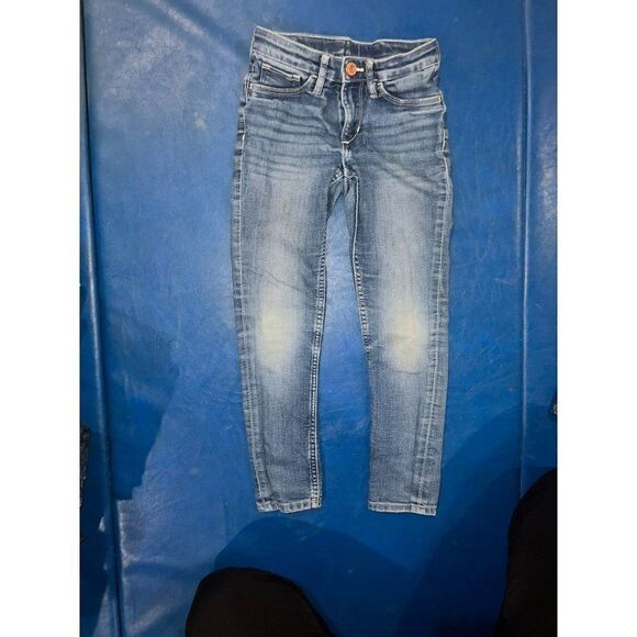 Girls Denim Skinny Jeans (6/7) - Picture 1 of 3